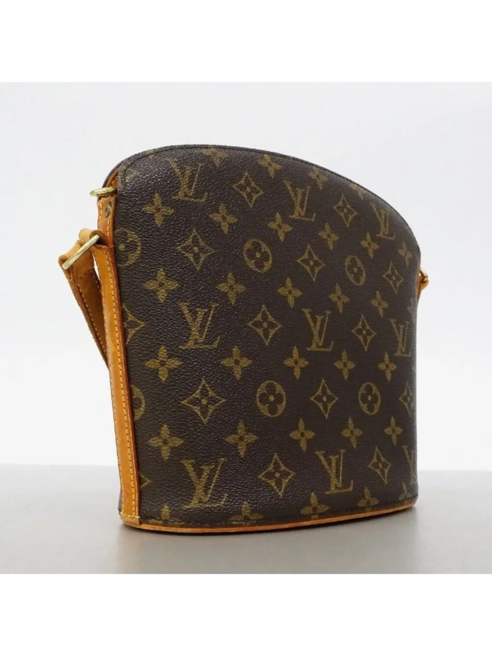 Louis Vuitton Shoulder Bag Monogram Drew Brown